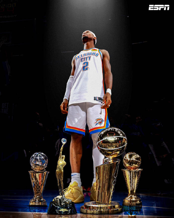 恭喜!亚历山大荣膺ESPY年度最佳男运动员+最佳NBA球员